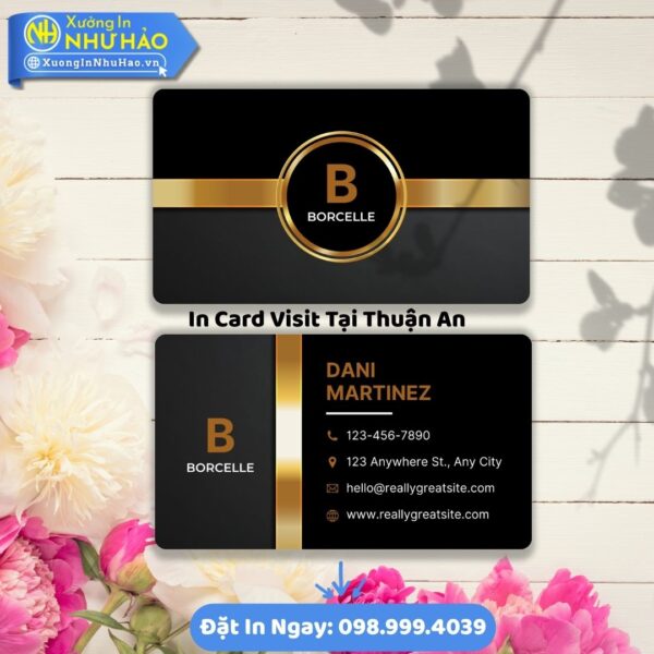 In Card Visit Tại Thuận An Chất Lượng Vượt Trội
