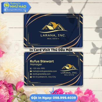 Dịch Vụ In Card Visit Thủ Dầu Một Uy Tín, Chuyên Nghiệp
