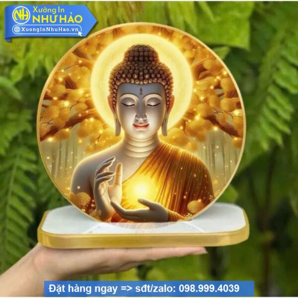 Tranh Tráng Gương Phật Giáo: Nét Đẹp Tâm Linh Cho Mọi Nhà - Hình ảnh 3