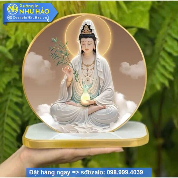 Tranh Tráng Gương Phật Giáo: Nét Đẹp Tâm Linh Cho Mọi Nhà - Hình ảnh 2