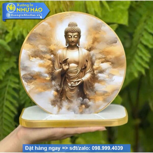 Tranh Tráng Gương Phật Giáo: Nét Đẹp Tâm Linh Cho Mọi Nhà - Hình ảnh 6