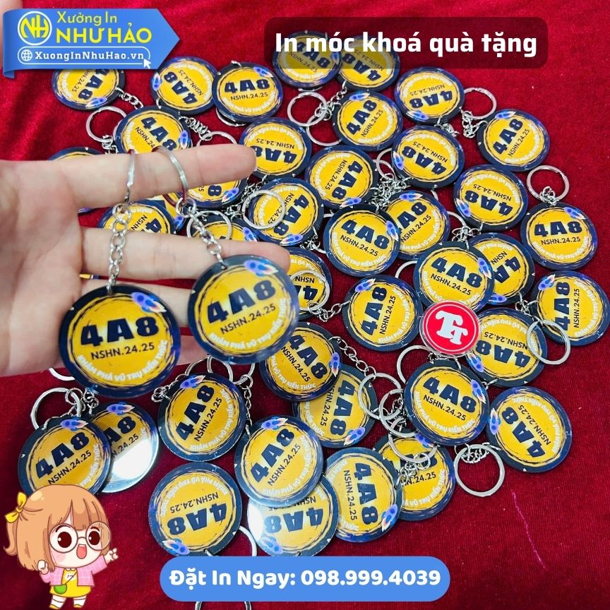 In Móc Khóa Mica Quà Tặng Doanh Nghiệp, Cá Nhân Theo Yêu Cầu Tại Xưởng Như Hảo - Ảnh 5