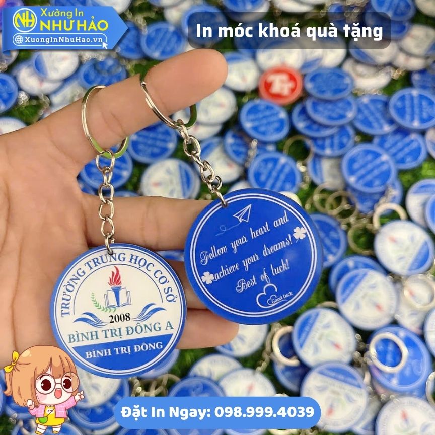 In Móc Khóa Mica Quà Tặng Doanh Nghiệp, Cá Nhân Theo Yêu Cầu Tại Xưởng Như Hảo - Ảnh 3