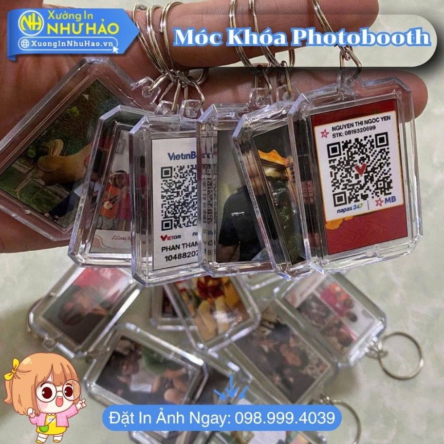 In Móc Khóa Photoboth Khung Ảnh In Theo Yêu Cầu, Giá Rẻ Tại Xưởng - Quà Tặng Ý Nghĩa - Ảnh 9