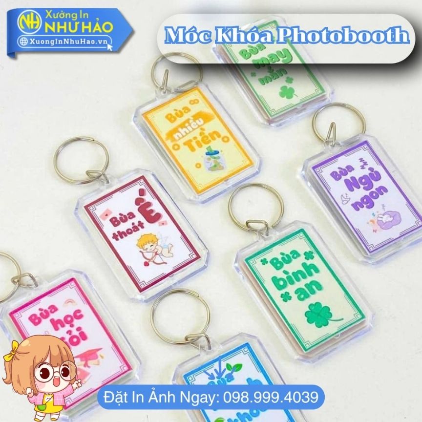 In Móc Khóa Photoboth Khung Ảnh In Theo Yêu Cầu, Giá Rẻ Tại Xưởng - Quà Tặng Ý Nghĩa - Ảnh 6