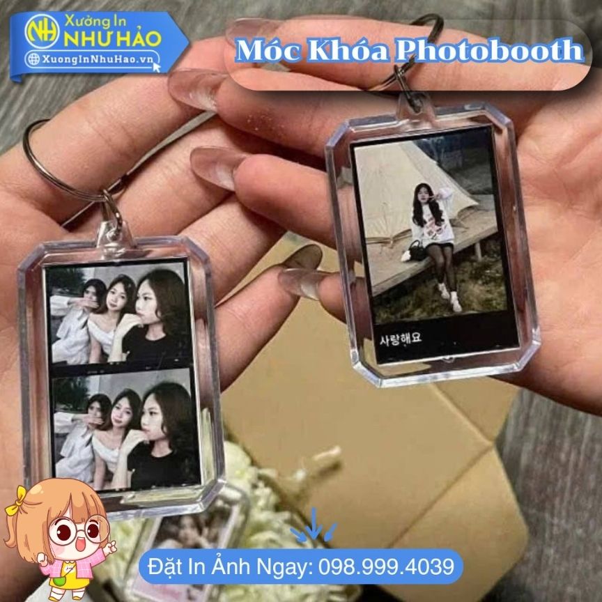 In Móc Khóa Photoboth Khung Ảnh In Theo Yêu Cầu, Giá Rẻ Tại Xưởng - Quà Tặng Ý Nghĩa - Ảnh 5