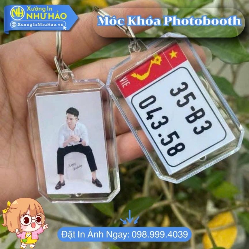 In Móc Khóa Photoboth Khung Ảnh In Theo Yêu Cầu, Giá Rẻ Tại Xưởng - Quà Tặng Ý Nghĩa - Ảnh 4