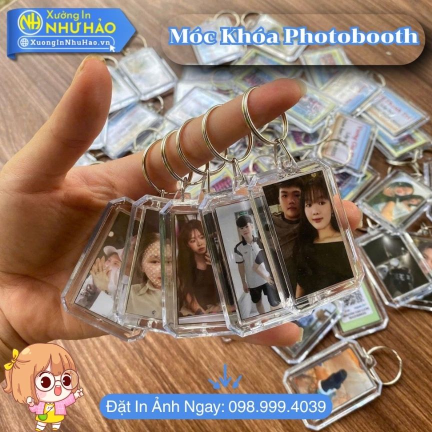 In Móc Khóa Photoboth Khung Ảnh In Theo Yêu Cầu, Giá Rẻ Tại Xưởng - Quà Tặng Ý Nghĩa - Ảnh 3