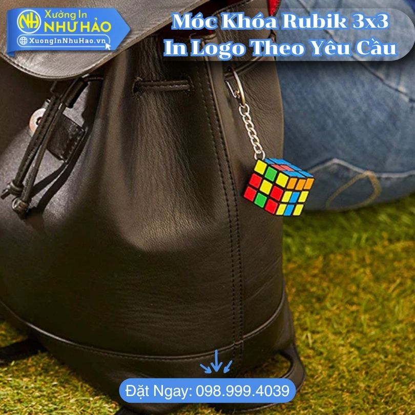 Đặt Làm Móc Khóa Rubik 3×3 In Logo Theo Yêu Cầu Chất Lượng Cao Giá Tốt Tại Xưởng Như Hảo - Ảnh 5