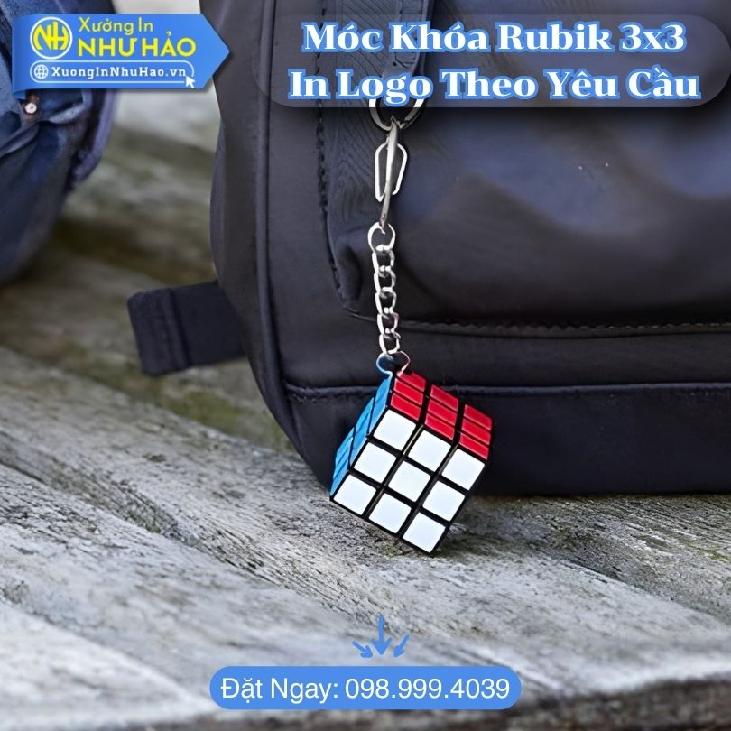 Đặt Làm Móc Khóa Rubik 3×3 In Logo Theo Yêu Cầu Chất Lượng Cao Giá Tốt Tại Xưởng Như Hảo - Ảnh 6