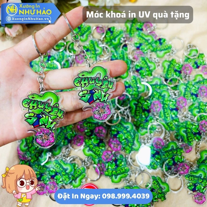 In Móc Khóa Mica UV Làm Quà Tặng Sự Kiện, Doanh Nghiệp Giá Sỉ Theo Yêu Cầu Đẹp Bền Giá Tốt Tại Xưởng Như Hảo - Ảnh 4