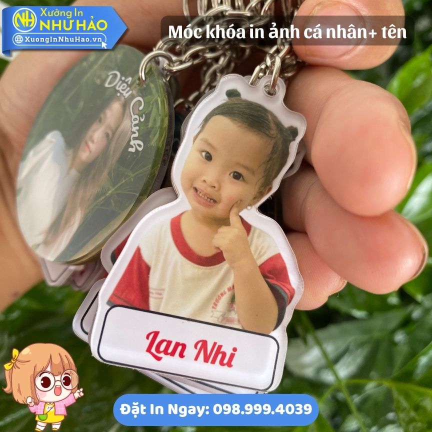 In Móc Khóa Hình Ảnh Cá Nhân Tùy Chọn Khắc Tên Theo Yêu Cầu - Quà Tặng Độc Bản Ý Nghĩa - Ảnh 7