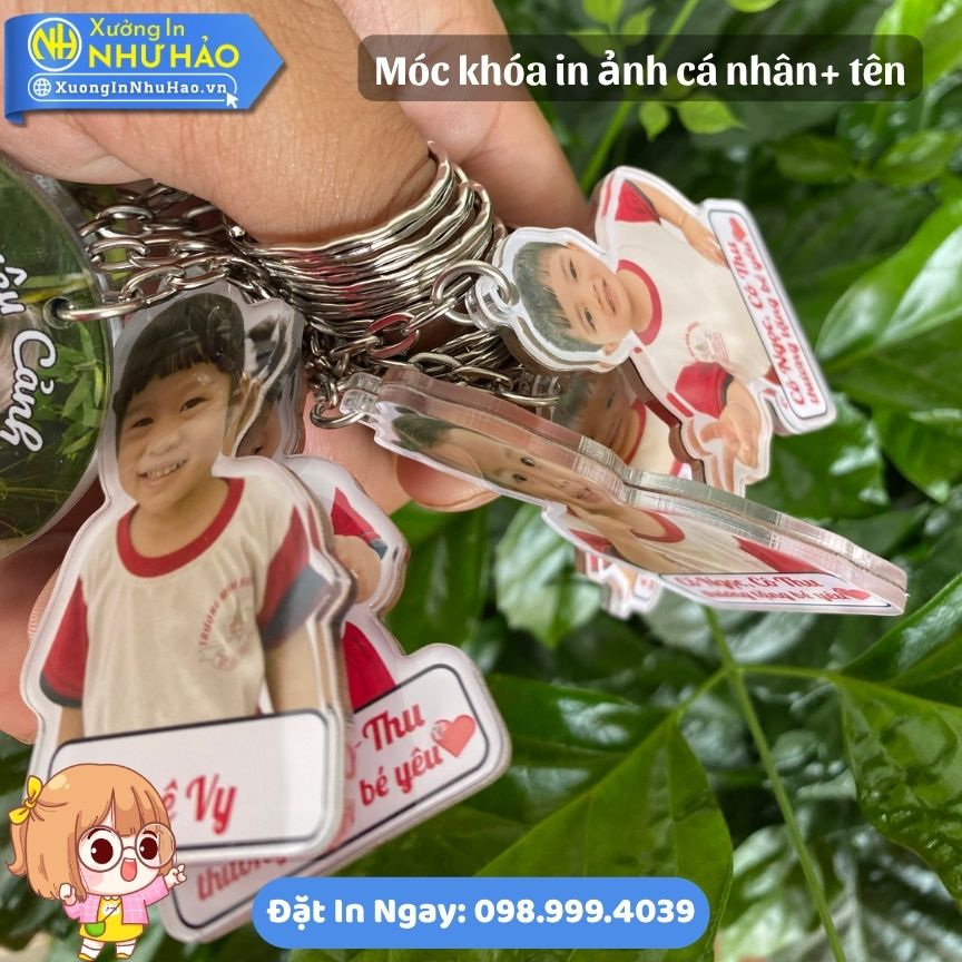 In Móc Khóa Hình Ảnh Cá Nhân Tùy Chọn Khắc Tên Theo Yêu Cầu - Quà Tặng Độc Bản Ý Nghĩa - Ảnh 4