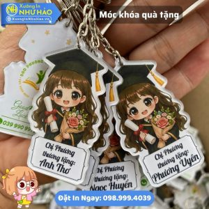 In Móc Khóa Kỷ Niệm Lớp, Quà Tặng Học Sinh Cuối Cấp Đẹp Giá Sỉ Toàn Quốc - Đặt In Theo Yêu Cầu, Mẫu Mã Đa Dạng