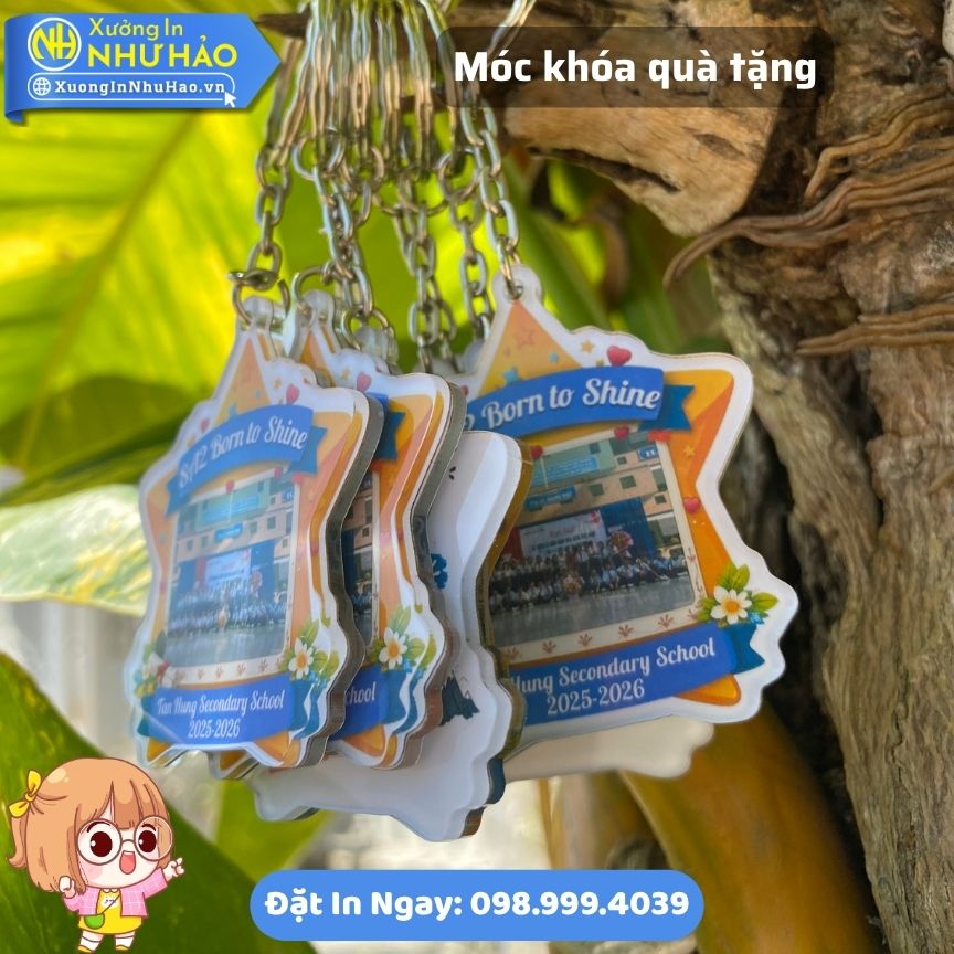 In Móc Khóa Kỷ Niệm Lớp, Quà Tặng Học Sinh Cuối Cấp Đẹp Giá Sỉ Toàn Quốc - Đặt In Theo Yêu Cầu, Mẫu Mã Đa Dạng - Ảnh 3