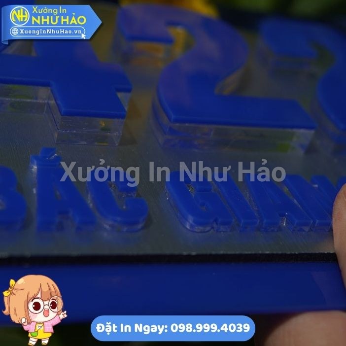 Biển Số Nhà Mica Chữ Nổi Phối Alu Gương Xước Xanh Bạc Chịu Nắng Mưa Bền Đẹp Theo Thời Gian Làm Theo Yêu Cầu Cực Đẹp - Ảnh 3