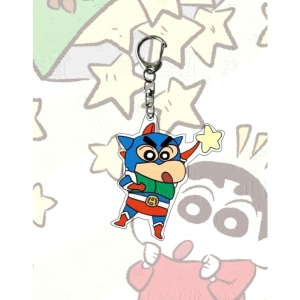 Crayon Shin-chan Anime Cartoon Acrylic Keychain Mặt Dây Chuyền Móc Khóa Dễ Thương 1