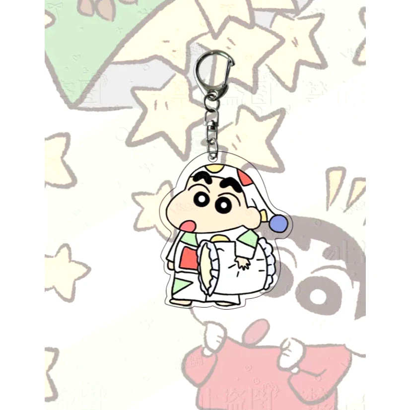 Crayon Shin-chan Anime Cartoon Acrylic Keychain Mặt Dây Chuyền Móc Khóa Dễ Thương 6 Crayon Shin-chan Anime Cartoon Acrylic Keychain Mặt Dây Chuyền Móc Khóa Dễ Thương 5