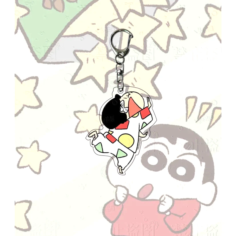 Crayon Shin-chan Anime Cartoon Acrylic Keychain Mặt Dây Chuyền Móc Khóa Dễ Thương 7 Crayon Shin-chan Anime Cartoon Acrylic Keychain Mặt Dây Chuyền Móc Khóa Dễ Thương 6