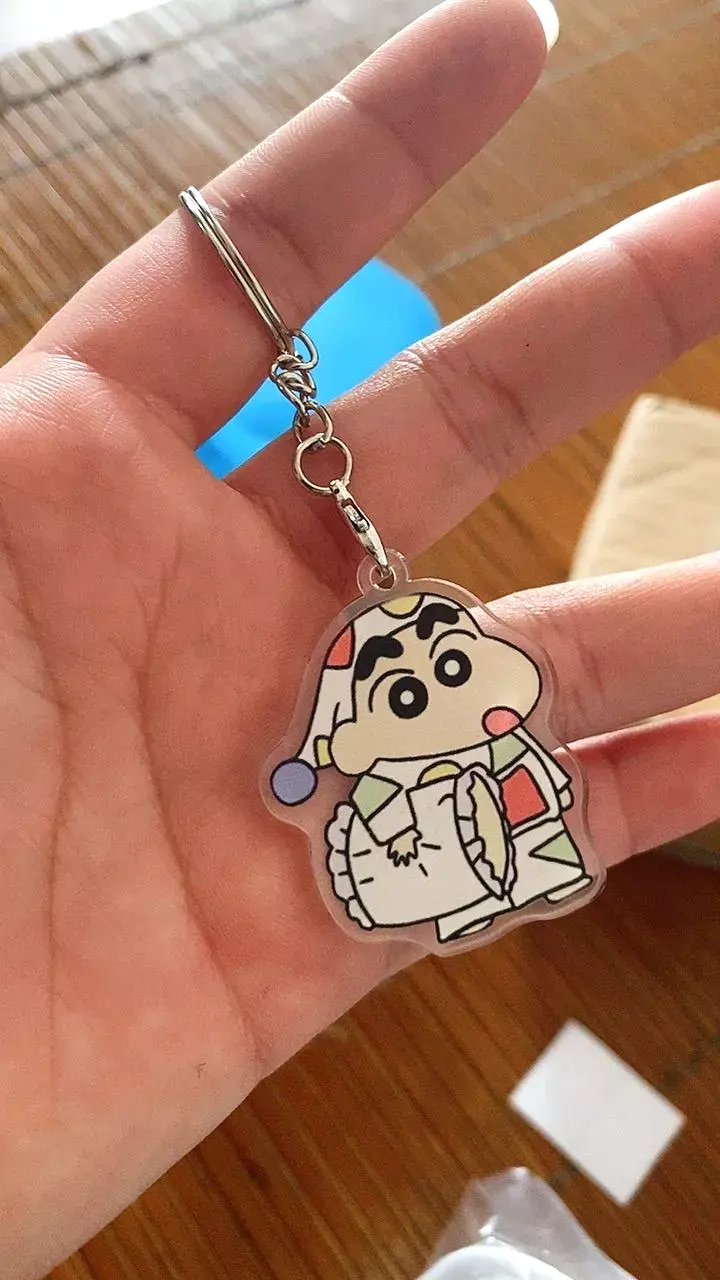 Crayon Shin-chan Anime Cartoon Acrylic Keychain Mặt Dây Chuyền Móc Khóa Dễ Thương 1 Crayon Shin-chan Anime Cartoon Acrylic Keychain Mặt Dây Chuyền Móc Khóa Dễ Thương