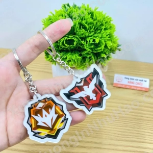 Free Fire Móc Khóa Acrylic Mica, Nhận Đơn Từ 1 Móc, Miễn Phí Thiết Kế 1