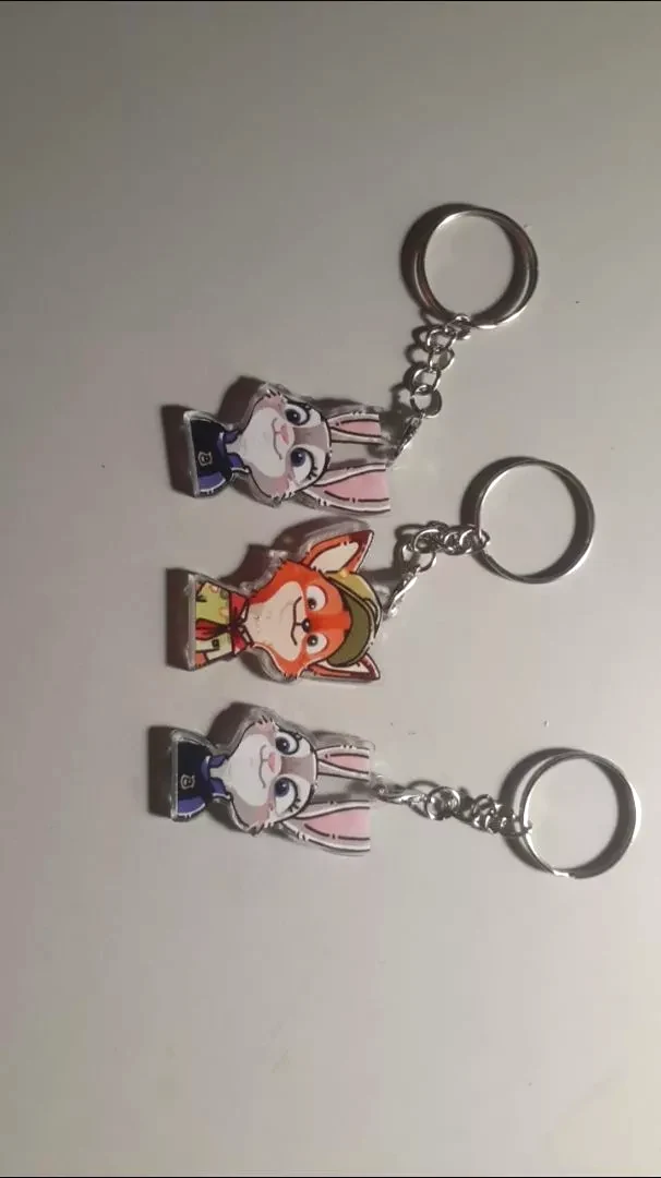 Mặt Dây Chuyền Zootopia Nick Fox Hàng Hóa Acrylic Judy Túi Đi Học Có Giá Trị Cao Móc Khóa 4 Mặt Dây Chuyền Zootopia Nick Fox Hàng Hóa Acrylic Judy Túi Đi Học Có Giá Trị Cao Móc Khóa 3