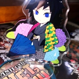 Mô Hình Standee Anime Demon Slayerz Kochou Shinobu Kanroji Mitsuri Tomioka Giyuu Phụ Kiện