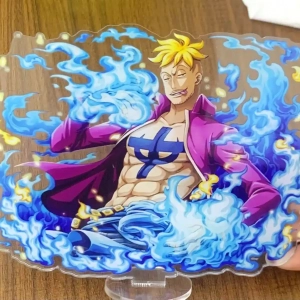 Mô Hình Standee Tượng Bằng Acrylic One Piece Marco Phượng Hoàng Anime Decor Góc Học Tập Trang Trí Bàn Tạp Hoá Wibu