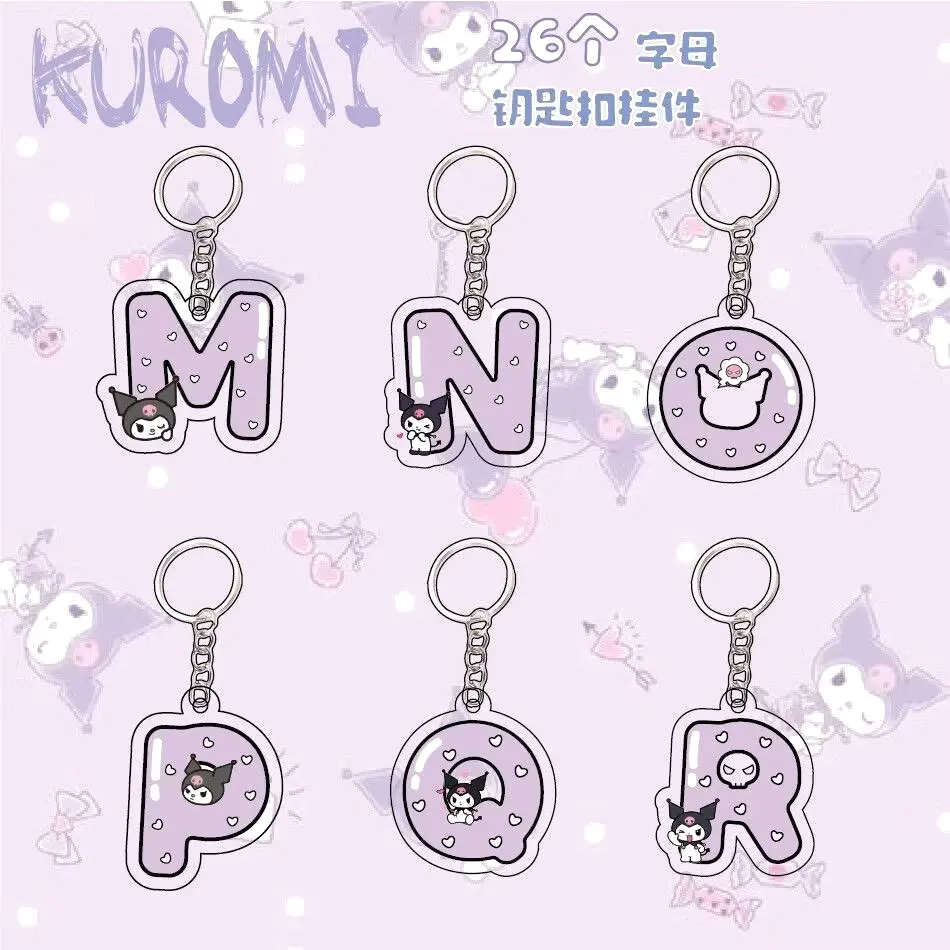 Móc Chìa Khóa Kuromi Móc Khóa Đi Học Túi Trang Trí Vòng Chìa Khóa - 3 Móc Chìa Khóa Kuromi Móc Khóa Đi Học Túi Trang Trí Vòng Chìa Khóa - 2