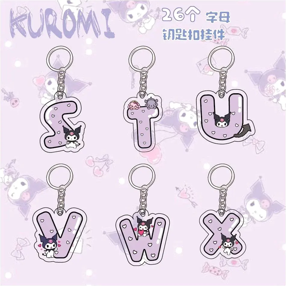 Móc Chìa Khóa Kuromi Móc Khóa Đi Học Túi Trang Trí Vòng Chìa Khóa - 4 Móc Chìa Khóa Kuromi Móc Khóa Đi Học Túi Trang Trí Vòng Chìa Khóa - 3