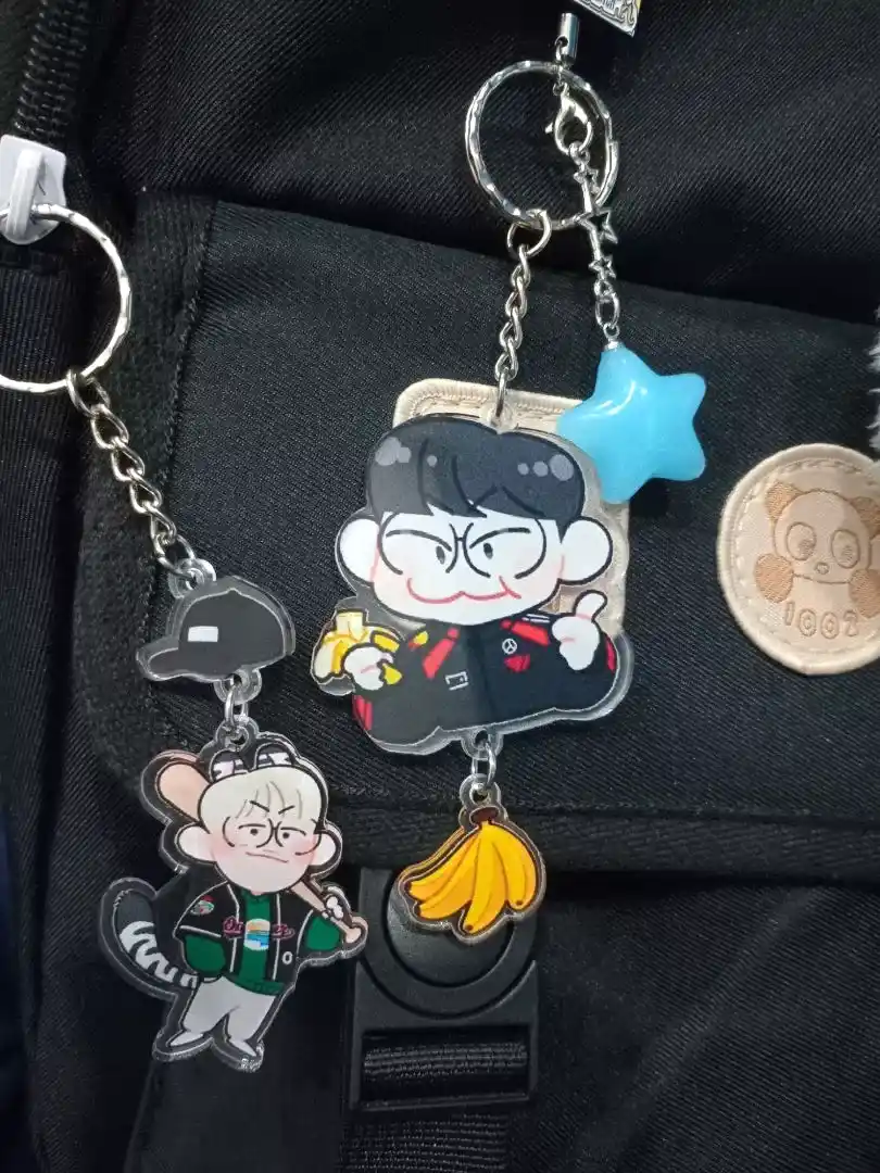 Móc Khóa 2 Tầng Acrylic SKT T1 Faker Gumayusi Oner Liên Minh Huyền Thoại LOL Cute Chibi Dễ Thương 1 Móc Khóa 2 Tầng Acrylic SKT T1 Faker Gumayusi Oner Liên Minh Huyền Thoại LOL Cute Chibi Dễ Thương