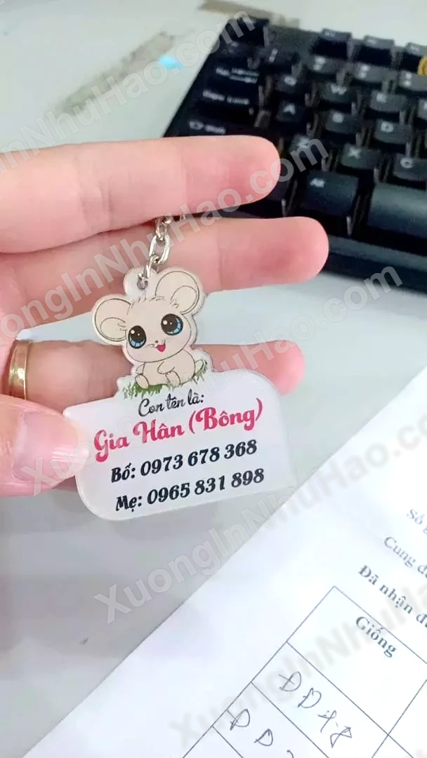 Móc Khóa Bảng Hiệu Thiết Kế Theo Yêu Cầu - In Chữ Và In Hình Theo Yêu Cầu - Phụ Kiện Giá Rẻ 4 Móc Khóa Bảng Hiệu Thiết Kế Theo Yêu Cầu - In Chữ Và In Hình Theo Yêu Cầu - Phụ Kiện Giá Rẻ 3