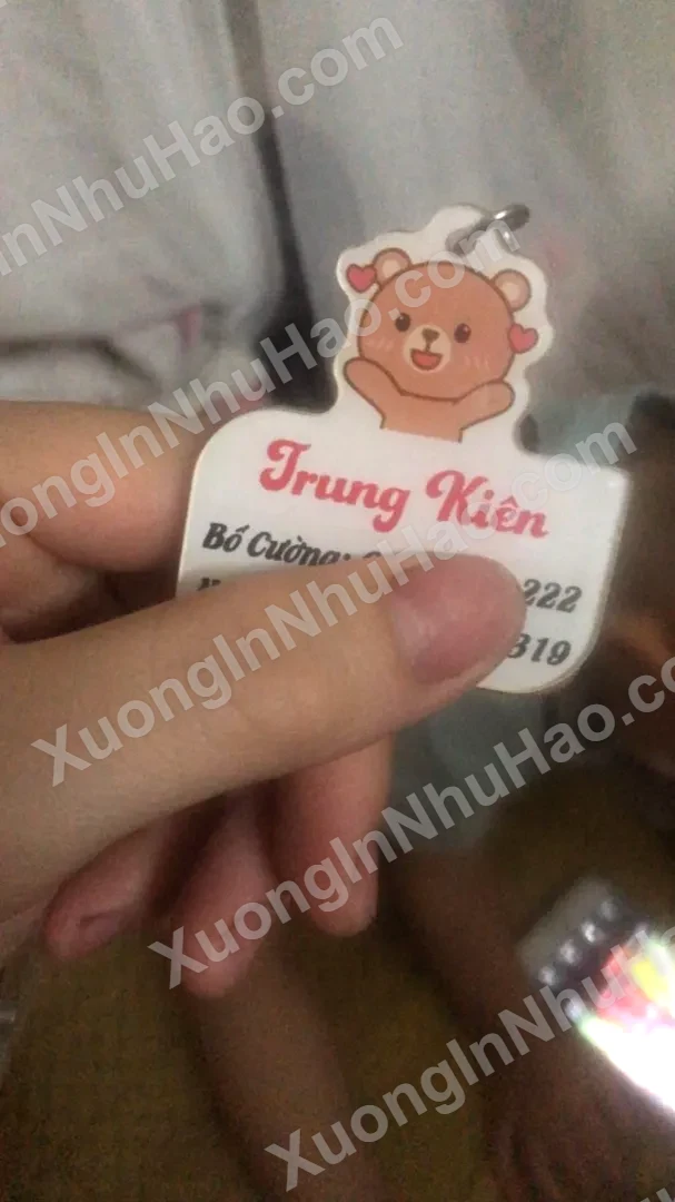 Móc Khóa Bảng Hiệu Thiết Kế Theo Yêu Cầu - In Chữ Và In Hình Theo Yêu Cầu - Phụ Kiện Giá Rẻ 5 Móc Khóa Bảng Hiệu Thiết Kế Theo Yêu Cầu - In Chữ Và In Hình Theo Yêu Cầu - Phụ Kiện Giá Rẻ 4