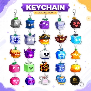 Móc Khóa Blox Fruit Có Các Mẫu Tuyệt Chiêu Và Các Trái Cài Balo