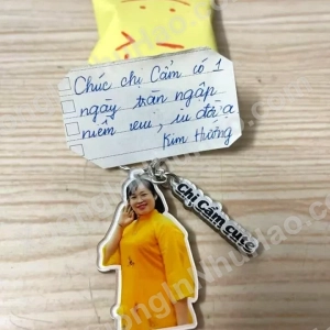 Móc Khóa Cắt Theo Viền Tách Nền Theo Yêu Cầu, Kèm Treo Tên Số Điện Thoại Tiện Lợi, Tránh Mất Chìa Khóa, Nhận Đơn Từ 1 Móc, Miễn Phí Thiết Kế