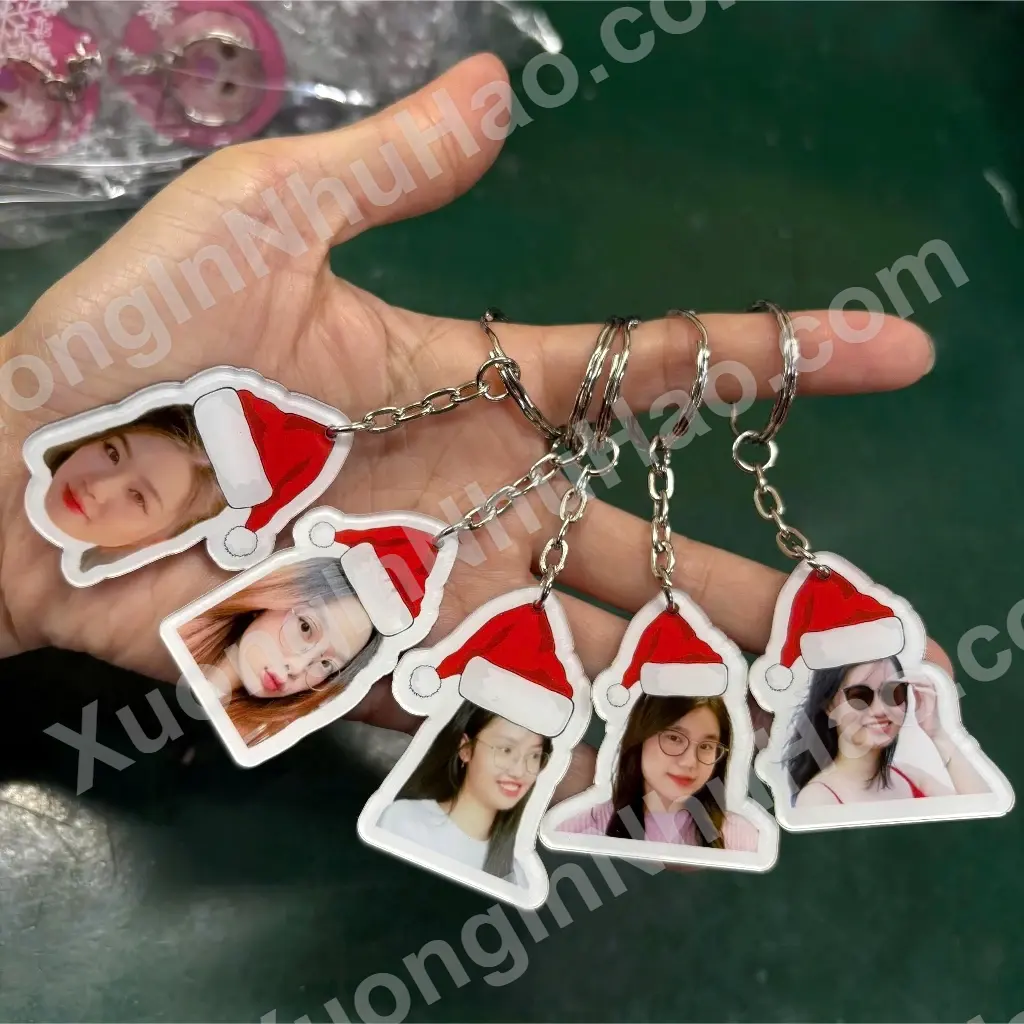 Móc Khóa Cắt Viền Noel Đáng Yêu , Nhận Đơn Từ 1 Móc, Miễn Phí Thiết Kế 5 Móc Khóa Cắt Viền Noel Đáng Yêu , Nhận Đơn Từ 1 Móc, Miễn Phí Thiết Kế 4