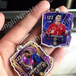 Móc Khóa Cầu Thủ Thẻ Cầu Thủ FC Mobile Mùa Thẻ Nhận Đơn Từ 1 Móc, Miễn Phí Thiết Kế