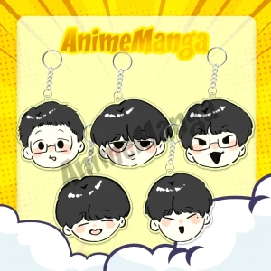 Móc Khóa Chibi Dễ Thương HLE Tuyển Thủ League Of Legends Móc Khoá Bằng Chất Liệu Arcrylic Trong Suốt 1