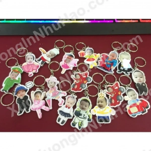 Móc Khóa Chibi Ghép Hình Và In Theo Yêu Cầu, Nhận Đơn Từ 1 Móc, Thiết Kế Miễn Phí 1