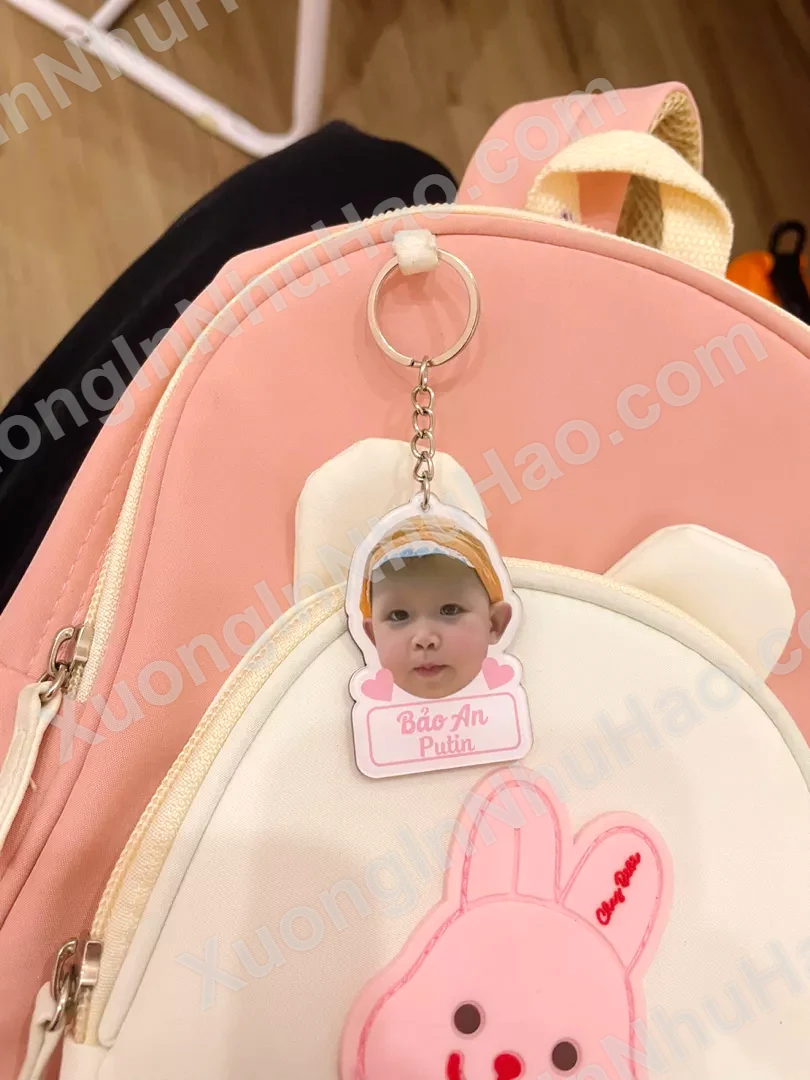 Móc Khóa Chibi Ghép Mặt Dành Cho Bé Gái Siêu Cute - Làm Bằng Mica Cứng 2 Mặt Chống Thấm Nước 7 Móc Khóa Chibi Ghép Mặt Dành Cho Bé Gái Siêu Cute - Làm Bằng Mica Cứng 2 Mặt Chống Thấm Nước 6