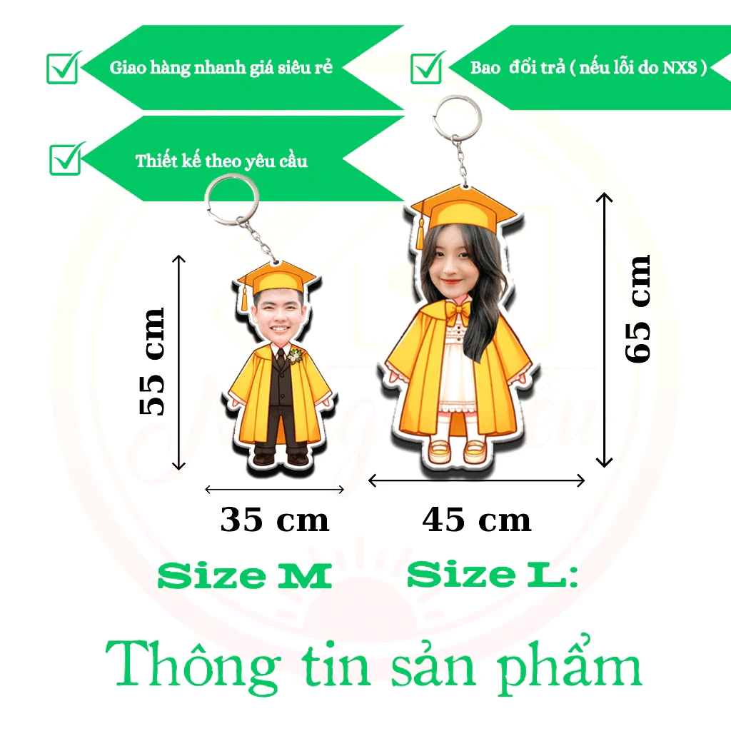 Móc Khóa Chibi Mẫu Tốt Nghiệp Nam, Nữ - Quà Tặng Bạn Bè Làm Kỷ Niệm Cuối Cấp, Đậu Đại Học - Ghép Mẫu Theo Yêu Cầu, Nhận Đơn Từ 1 Móc, Miễn Phí Thiết Kế 4 Móc Khóa Chibi Mẫu Tốt Nghiệp Nam, Nữ - Quà Tặng Bạn Bè Làm Kỷ Niệm Cuối Cấp, Đậu Đại Học - Ghép Mẫu Theo Yêu Cầu, Nhận Đơn Từ 1 Móc, Miễn Phí Thiết Kế 3