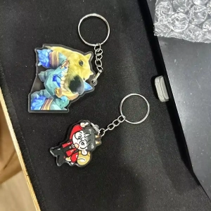 Móc Khóa Chibi T1 Doran Dễ Thương Móc Khoá Bằng Chất Liệu Arcrylic Trong Suốt