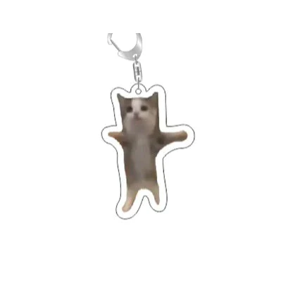Móc Khóa Cute Bread Popping Cat Meow Meme Móc Khoá Bằng Chất Liệu Arcrylic Trong Suốt 2 Móc Khóa Cute Bread Popping Cat Meow Meme Móc Khoá Bằng Chất Liệu Arcrylic Trong Suốt 1