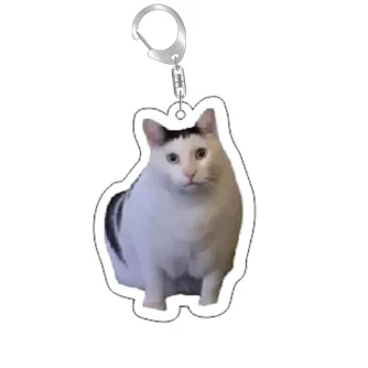 Móc Khóa Cute Bread Popping Cat Meow Meme Móc Khoá Bằng Chất Liệu Arcrylic Trong Suốt 4 Móc Khóa Cute Bread Popping Cat Meow Meme Móc Khoá Bằng Chất Liệu Arcrylic Trong Suốt 3