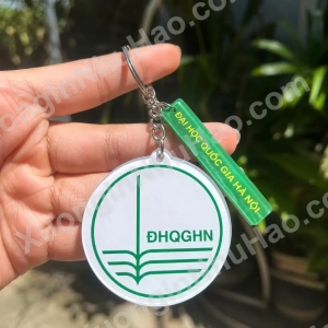 Móc Khóa Đại Học Bách Khoa HN, ĐH Quốc Gia HN, Đại Học Tôn Đức Thắng, Nhận Đơn Từ 1 Móc, Miễn Phí Thiết Kế 1