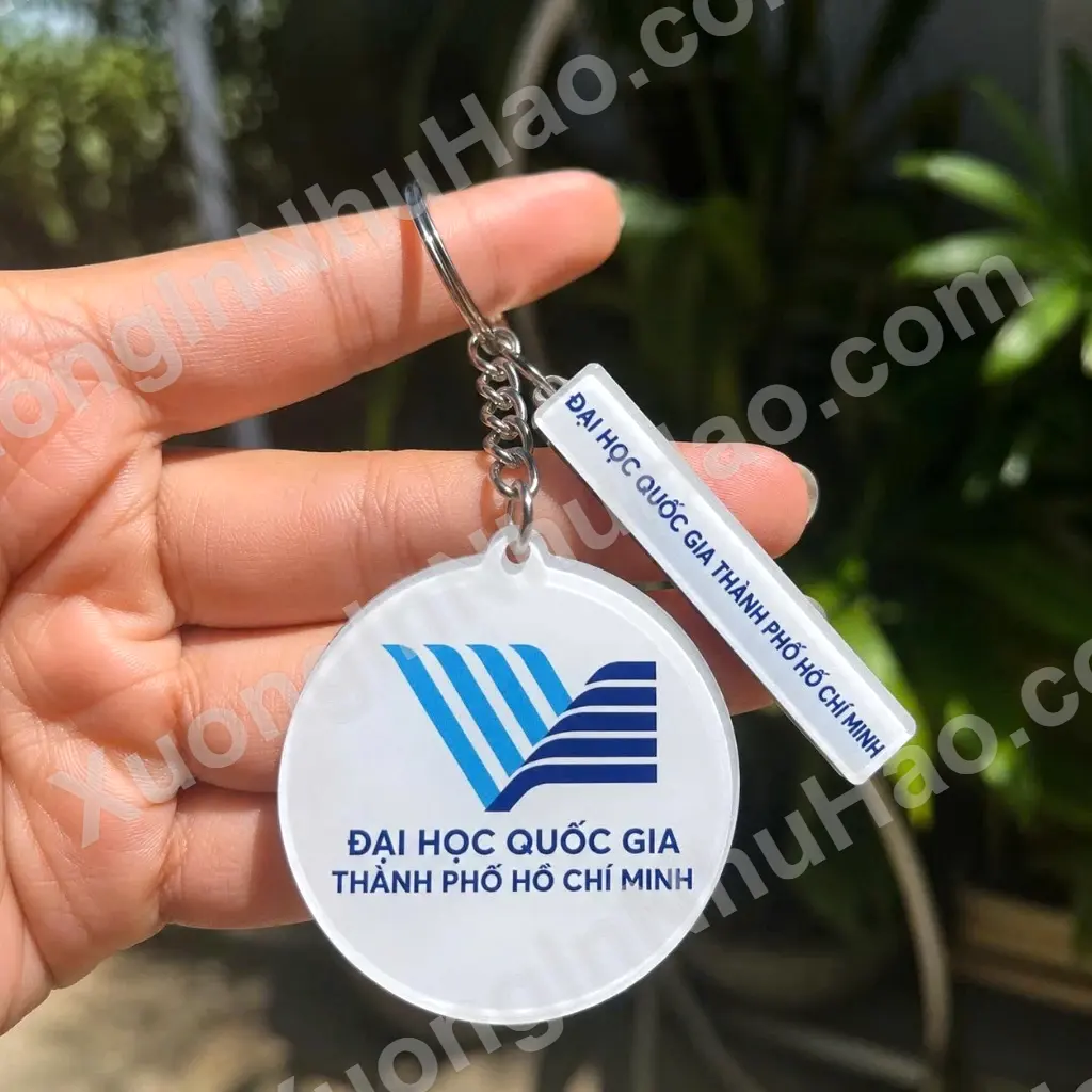 Móc Khóa Đại Học Bách Khoa HN, ĐH Quốc Gia HN, Đại Học Tôn Đức Thắng, Nhận Đơn Từ 1 Móc, Miễn Phí Thiết Kế 2