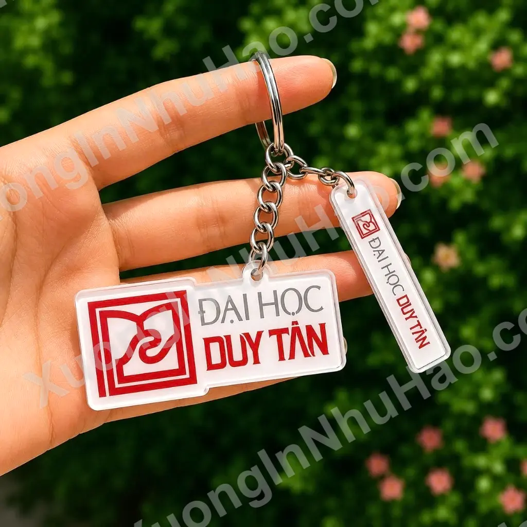 Móc Khóa Đại Học Bách Khoa HN, ĐH Quốc Gia HN, Đại Học Tôn Đức Thắng, Nhận Đơn Từ 1 Móc, Miễn Phí Thiết Kế 5
