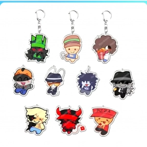 Móc Khoá Forsaken Keychains HOT Game Guest 1337 Noob Shedletsky John Doe