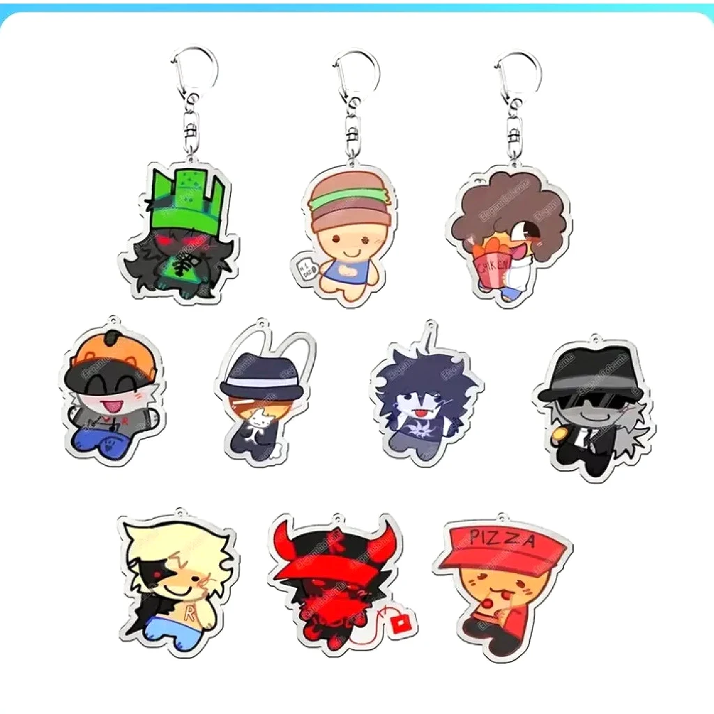 Móc Khoá Forsaken Keychains HOT Game Guest 1337 Noob Shedletsky John Doe 1 Móc Khoá Forsaken Keychains HOT Game Guest 1337 Noob Shedletsky John Doe
