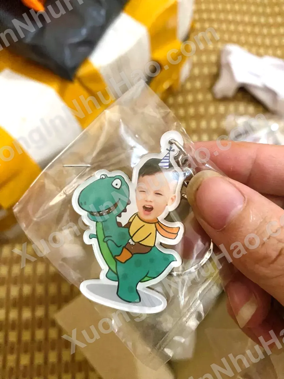 Móc Khóa Ghép Mặt Chipi Dễ Thương Cho Bé Gia Đình - In 2 Mặt 6 Móc Khóa Ghép Mặt Chipi Dễ Thương Cho Bé Gia Đình - In 2 Mặt 5